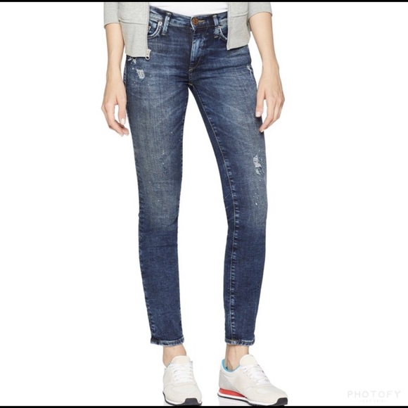True Religion New Halle Crop Jeans - Picture 1 of 7